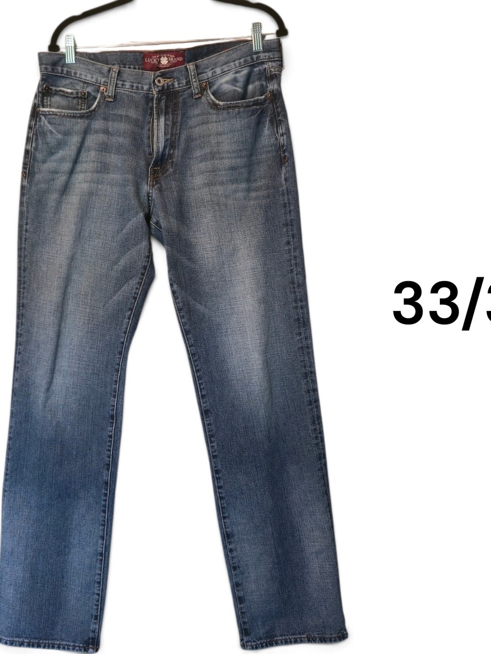 Lucky Brand Men's Straight Fit Jeans - Blue
